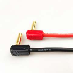 QS4 + 5mm Bullet Low Profile Connectors Gold plated Plugs for RC Car ESC Battery DIY solder set