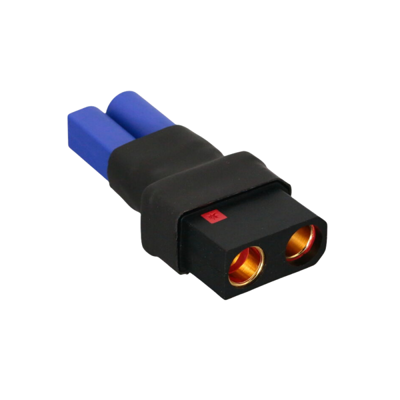 QIUSHANG 110A Large Current QS8 F to EC5 M Plug Anti-fire Lipo Battery Connector Gold-plated for eBike RC Plant Agriculture UAV Drone/Boat