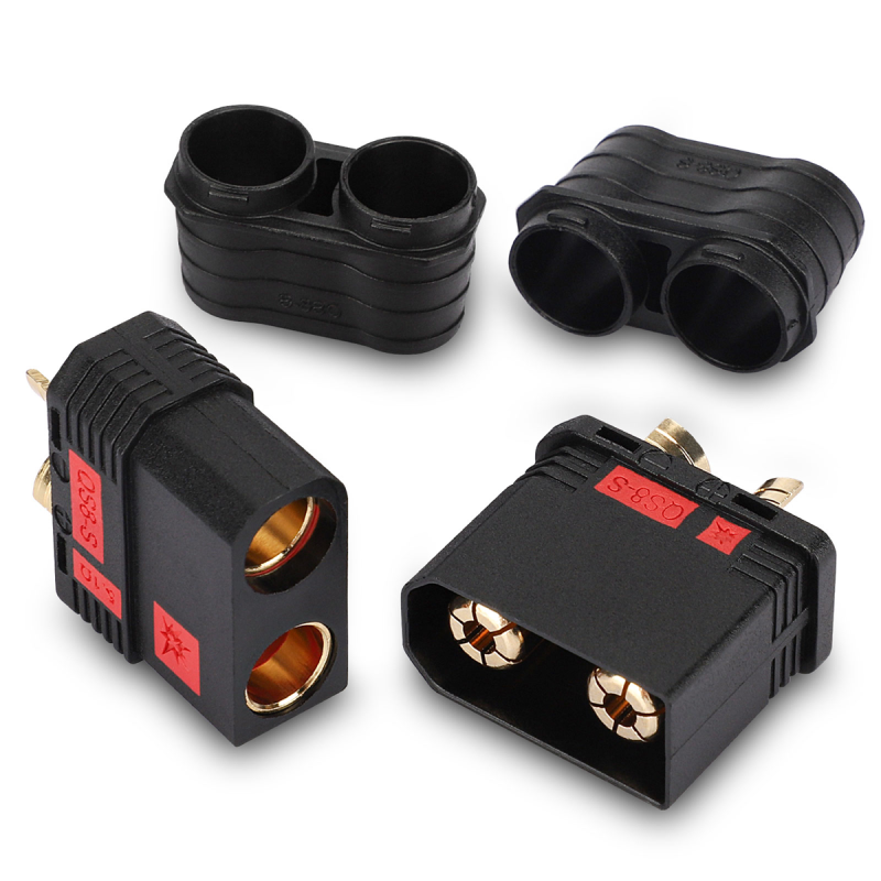 QS8 Connector Black Antispark Connector High current connector Male And Female
