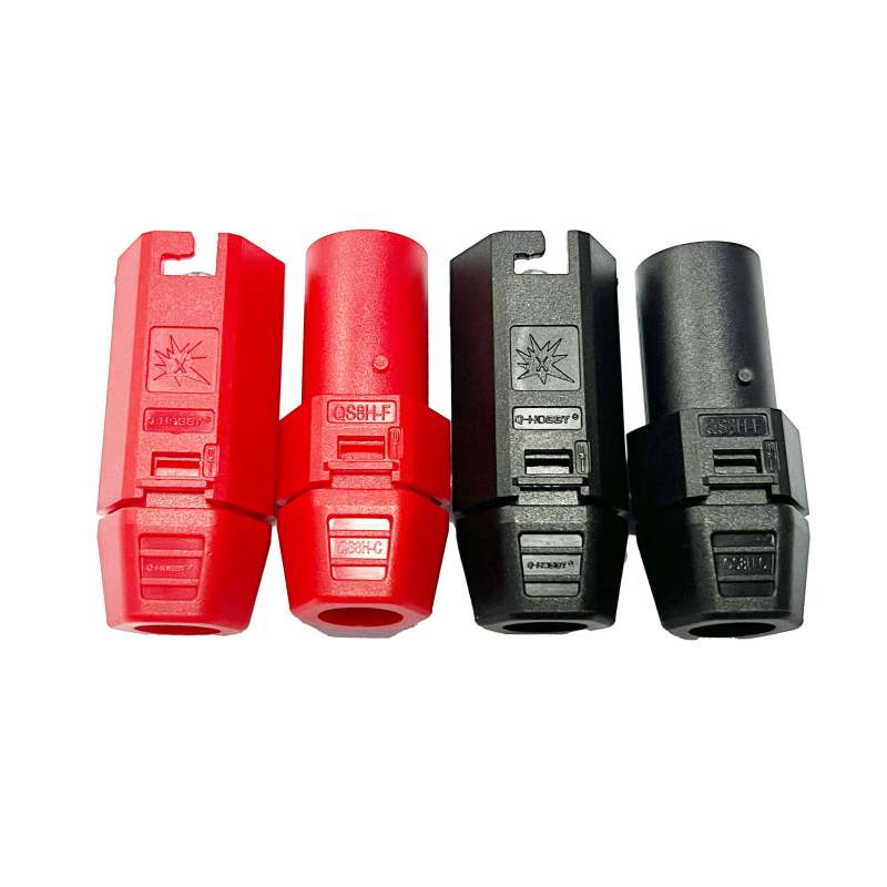 QS8H Single lock waterproof ring Antispark Connector For Electric bicycle electric motor car Energy storage battery UAV Drone airplane QIUSHANG