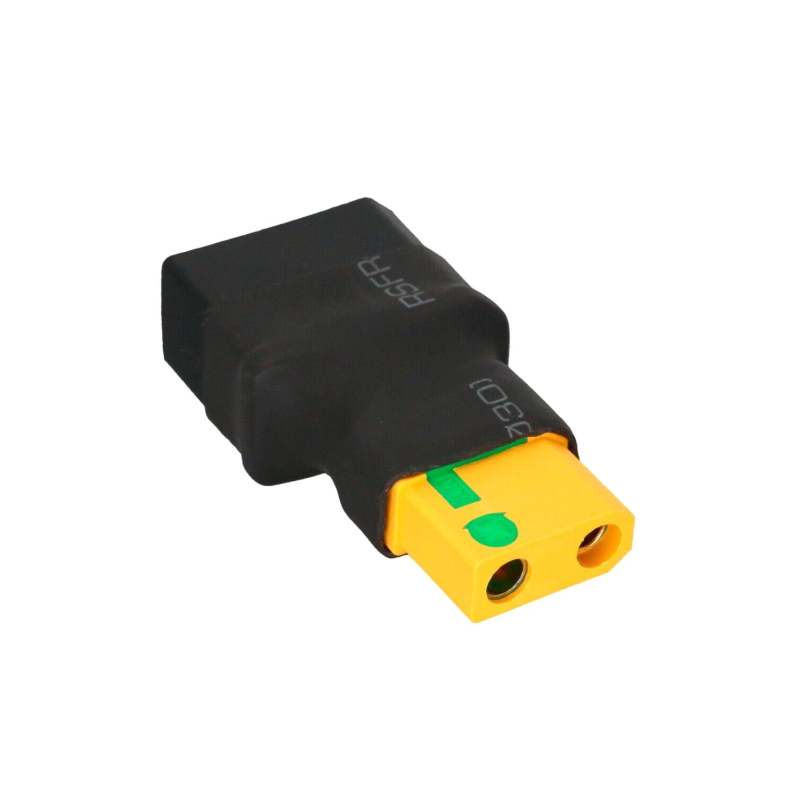 QIUSHANG 110A Large Current QS8 M to XT90 F Antispark Plug Anti-fire Lipo Battery Connector Gold-plated for eBike RC Plant Agriculture UAV Drone/Boat