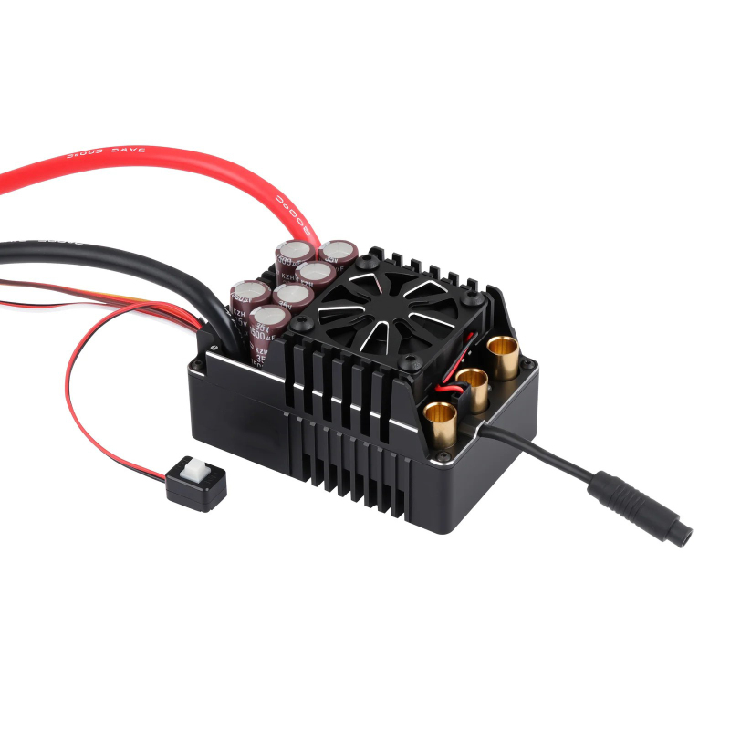 MAX8 HV (300A)3~8S V2 Brushless Sensored ESC For 1/6, 1/7 Rc Model Cars