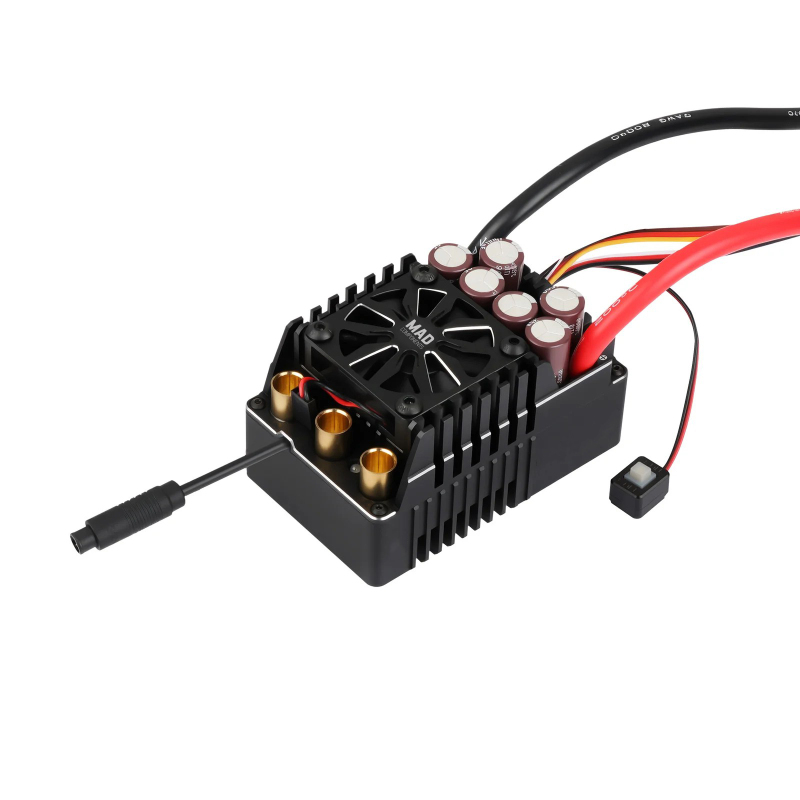 MAX8 HV (300A)3~8S V2 Brushless Sensored ESC For 1/6, 1/7 Rc Model Cars