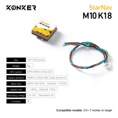 MAD StarNav FPV Drone GPS and Beidou Module w/Compass