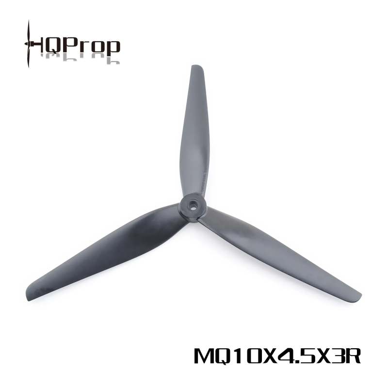 HQ MacroQuad Prop 10X4.5X3(2CCW+2CW) Black-Glass Fiber Reinforced Nylon