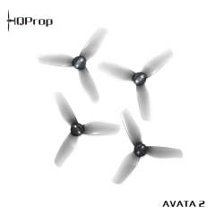 HQProp 3X3X3 for Avata 2 Grey (2CW+2CCW)-Poly Carbonate