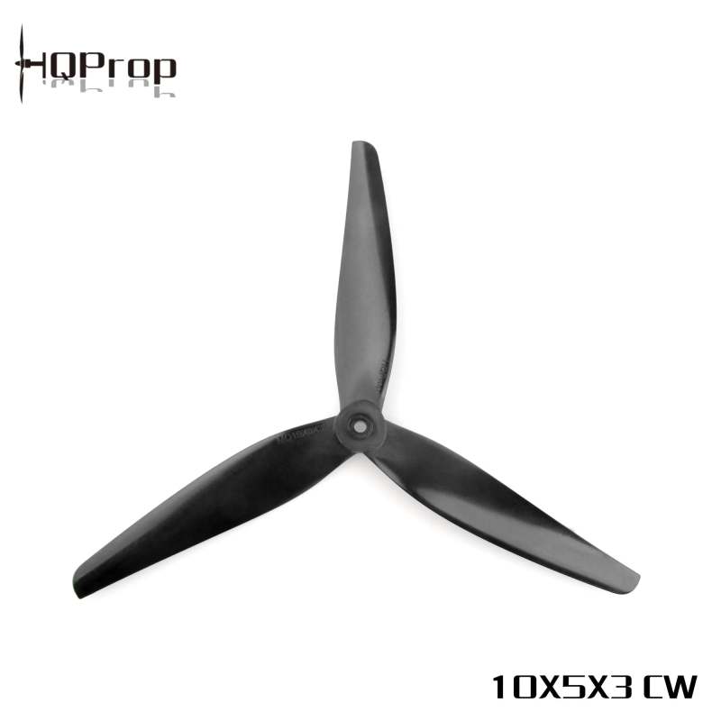 HQ MacroQuad Prop 10X5X3(2CCW+2CW) Black-Glass Fiber Reinforced Nylon