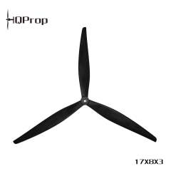 HQProp 17X8X3 (1CW+1CCW) Black-Glass Fiber Reinforced Nylon