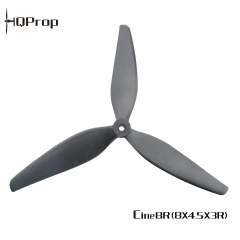 HQProp Cine8 (8X4.5X3) (2CW+2CCW) Black-Glass Fiber Reinforced Nylon
