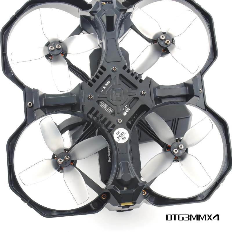 HQProp DT63MMX4 Light Grey (2CW+2CCW)-Poly Carbonate