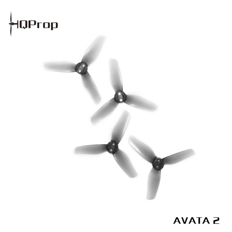 HQProp 3X3X3 for Avata 2 Grey (2CW+2CCW)-Poly Carbonate