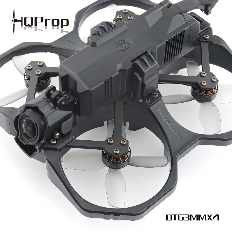 HQProp DT63MMX4 Light Grey (2CW+2CCW)-Poly Carbonate
