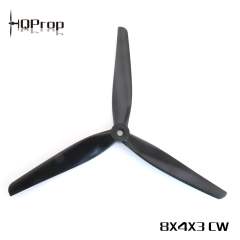 HQ MacroQuad Prop 8X4X3(2CW+2CCW) Black-Glass Fiber Nylon