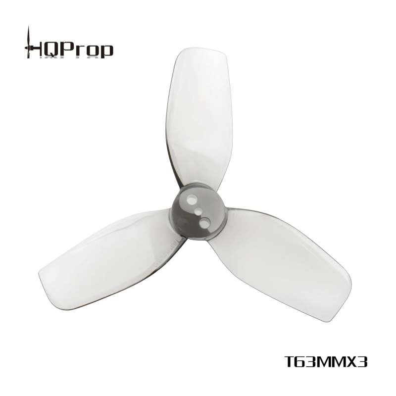HQProp DT63MMX3 V2 Grey (2CW+2CCW)-Poly Carbonate