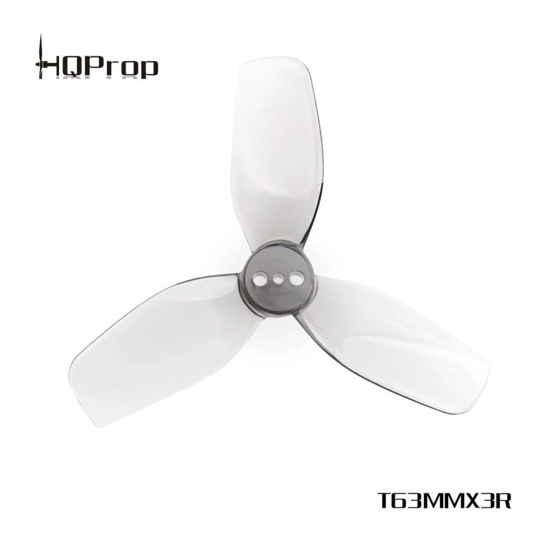 HQProp DT63MMX3 V2 Grey (2CW+2CCW)-Poly Carbonate