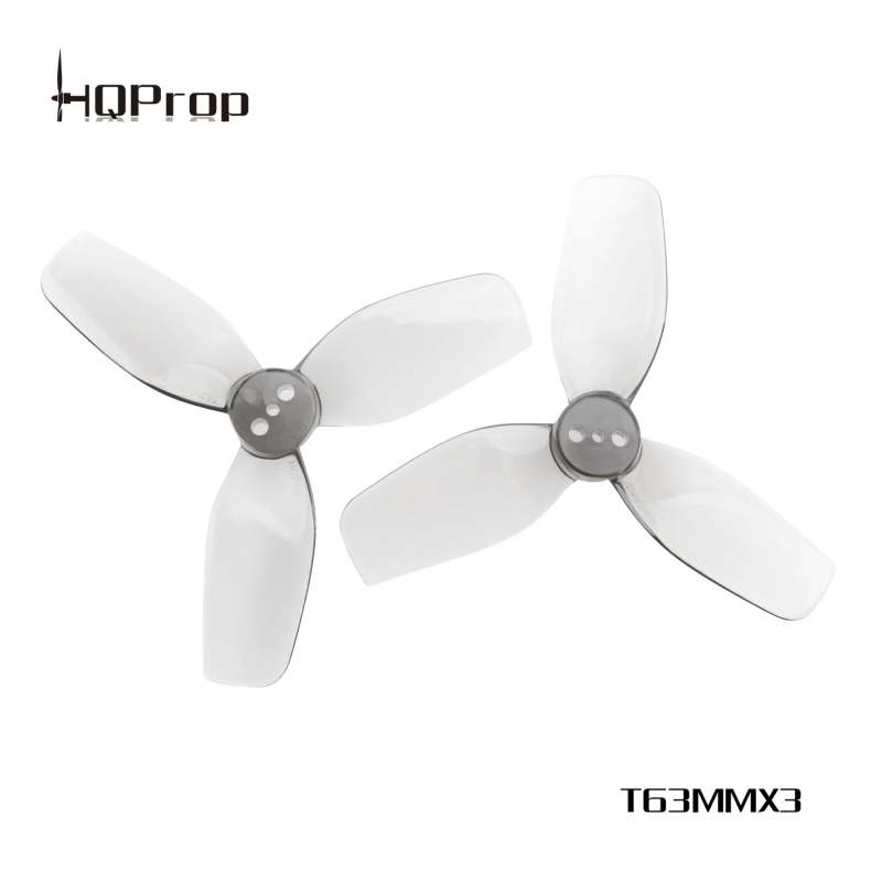 HQProp DT63MMX3 V2 Grey (2CW+2CCW)-Poly Carbonate
