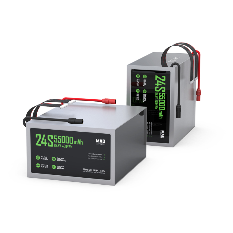 MAD 24S 55Ah Drone Solid State Lithium-ion Battery