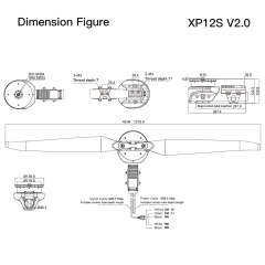 MAD XP12S V2 Drone Arm Set 65KV