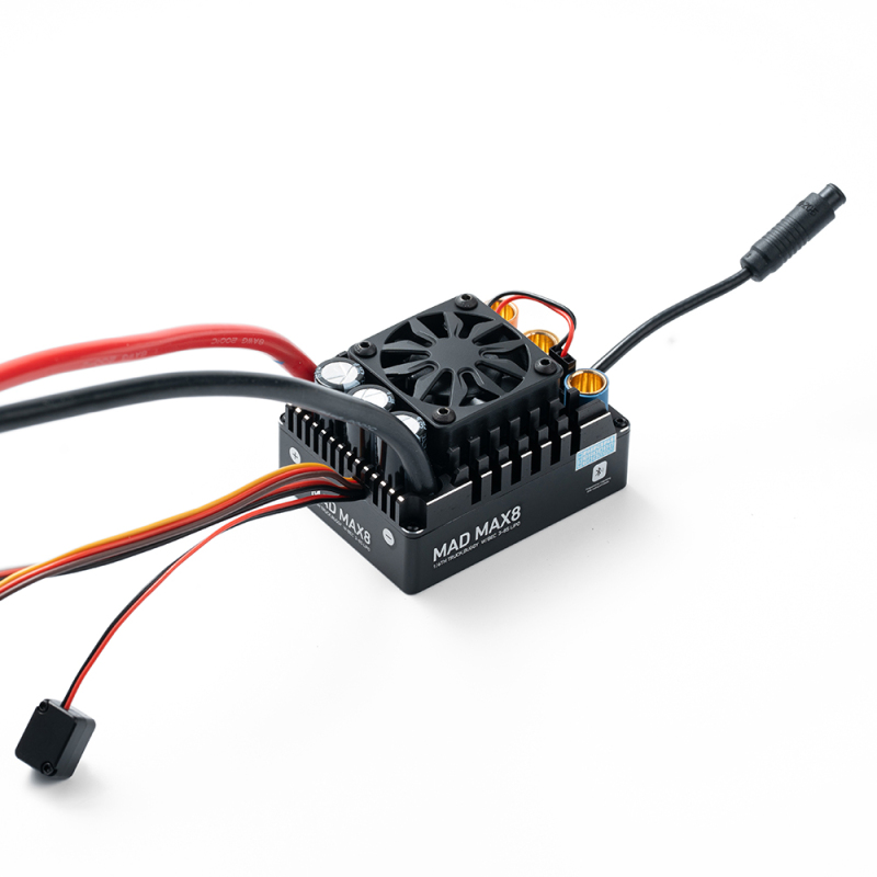 MAX8 HV (300A)3~8S Brushless Sensored ESC For 1/6, 1/7 Rc Model Cars