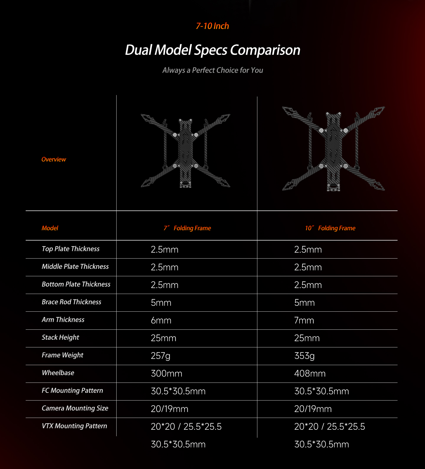 Fight SKY FPV frame 7