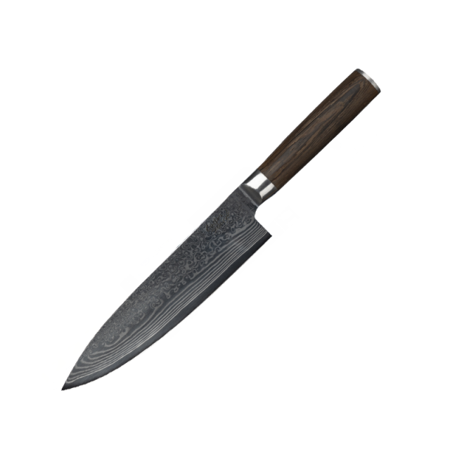8 inch High Quality vg10 67 Layers Damascus Chef Knife Pakka Wood Handle Damascus Chef Knife