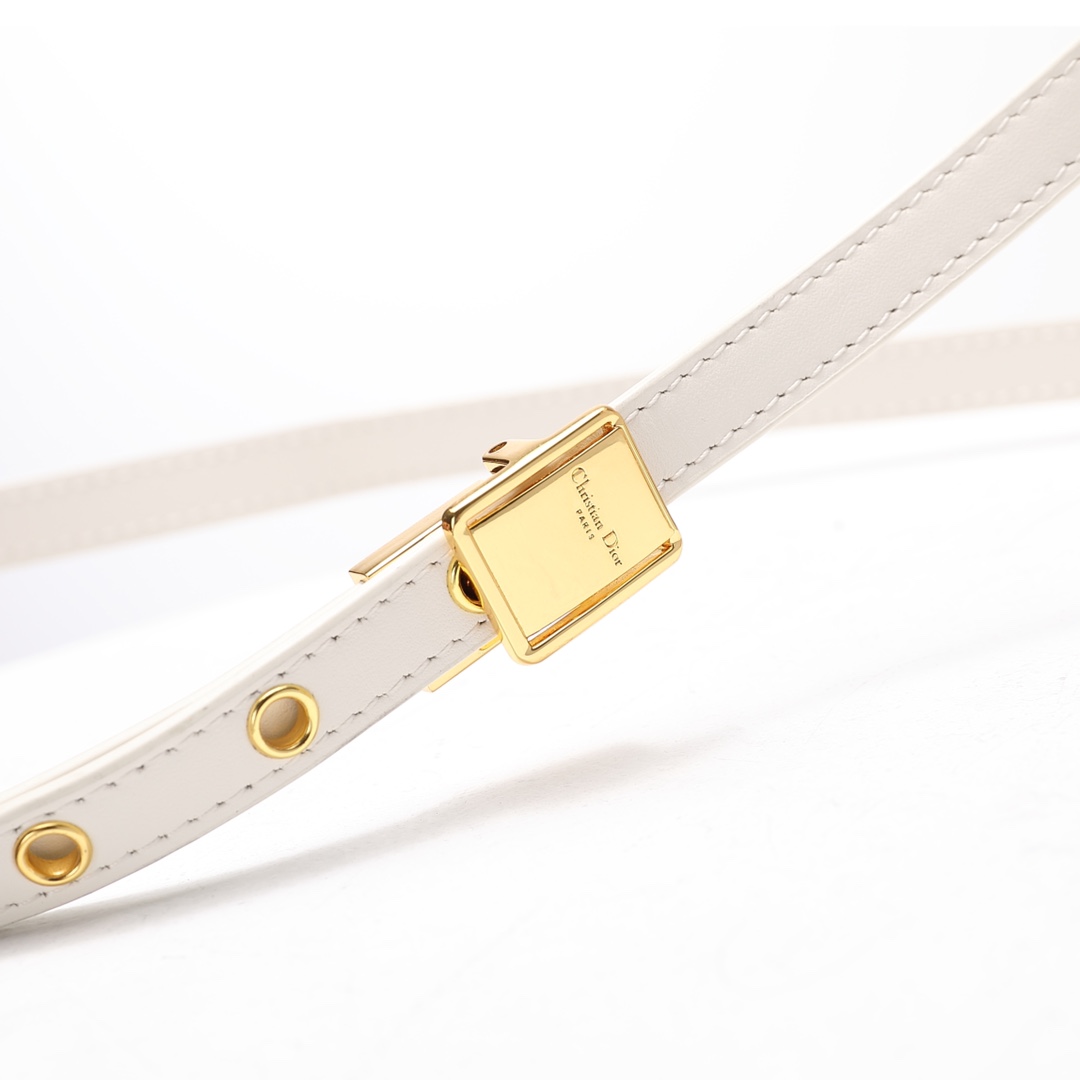 D1or Ladies Bag 30 Montaigne Mini 9006mini White 15*11*4cm