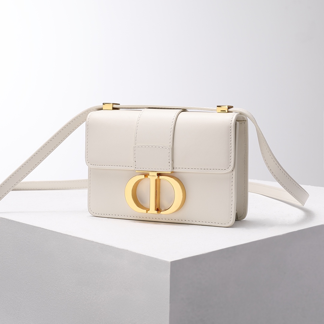 D1or Ladies Bag 30 Montaigne Mini 9006mini White 15*11*4cm