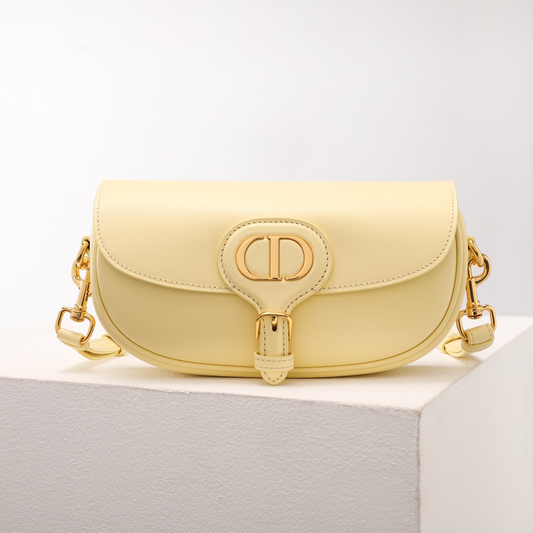 Dior Ladies Bag Bobby East-West 2029 Yellow 22*13*5cm