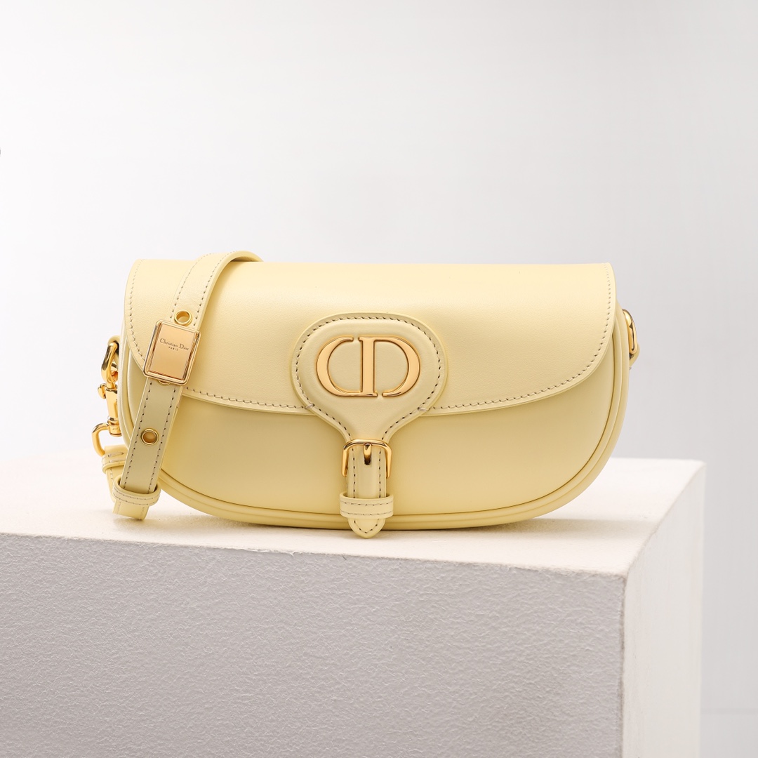 Dior Ladies Bag Bobby East-West 2029 Yellow 22*13*5cm