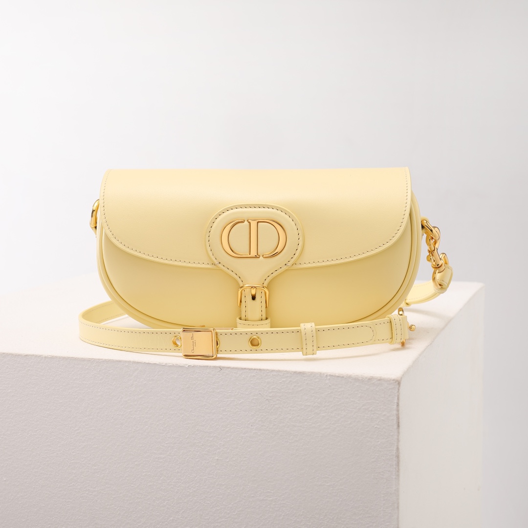 Dior Ladies Bag Bobby East-West 2029 Yellow 22*13*5cm