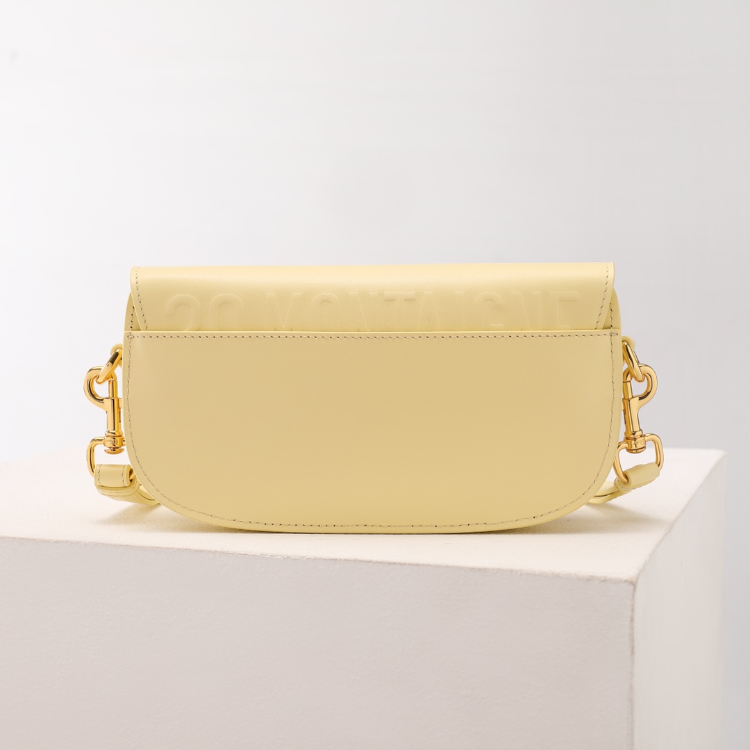 Dior Ladies Bag Bobby East-West 2029 Yellow 22*13*5cm