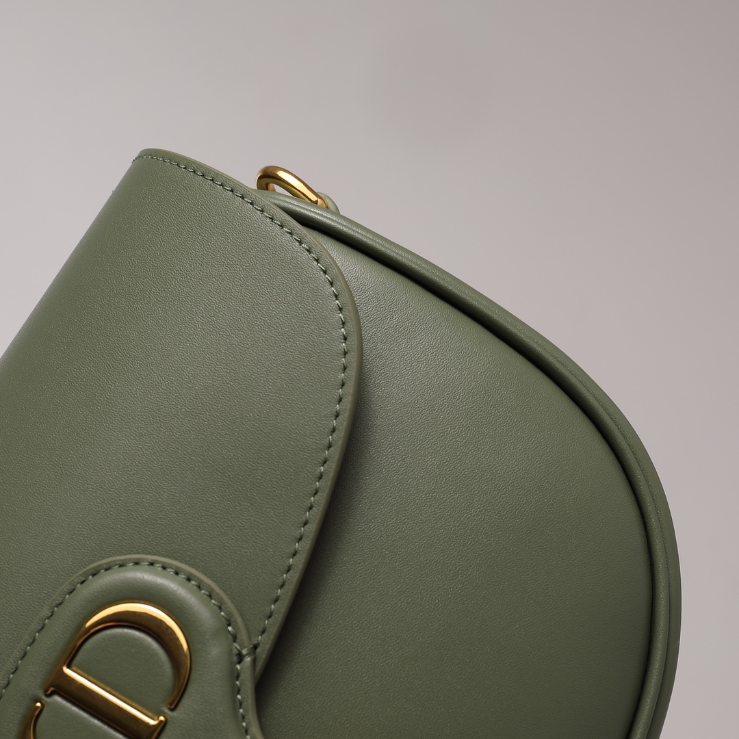 Dior Ladies Bag Bobby East-West 2020 Dark Green 22*17*6cm