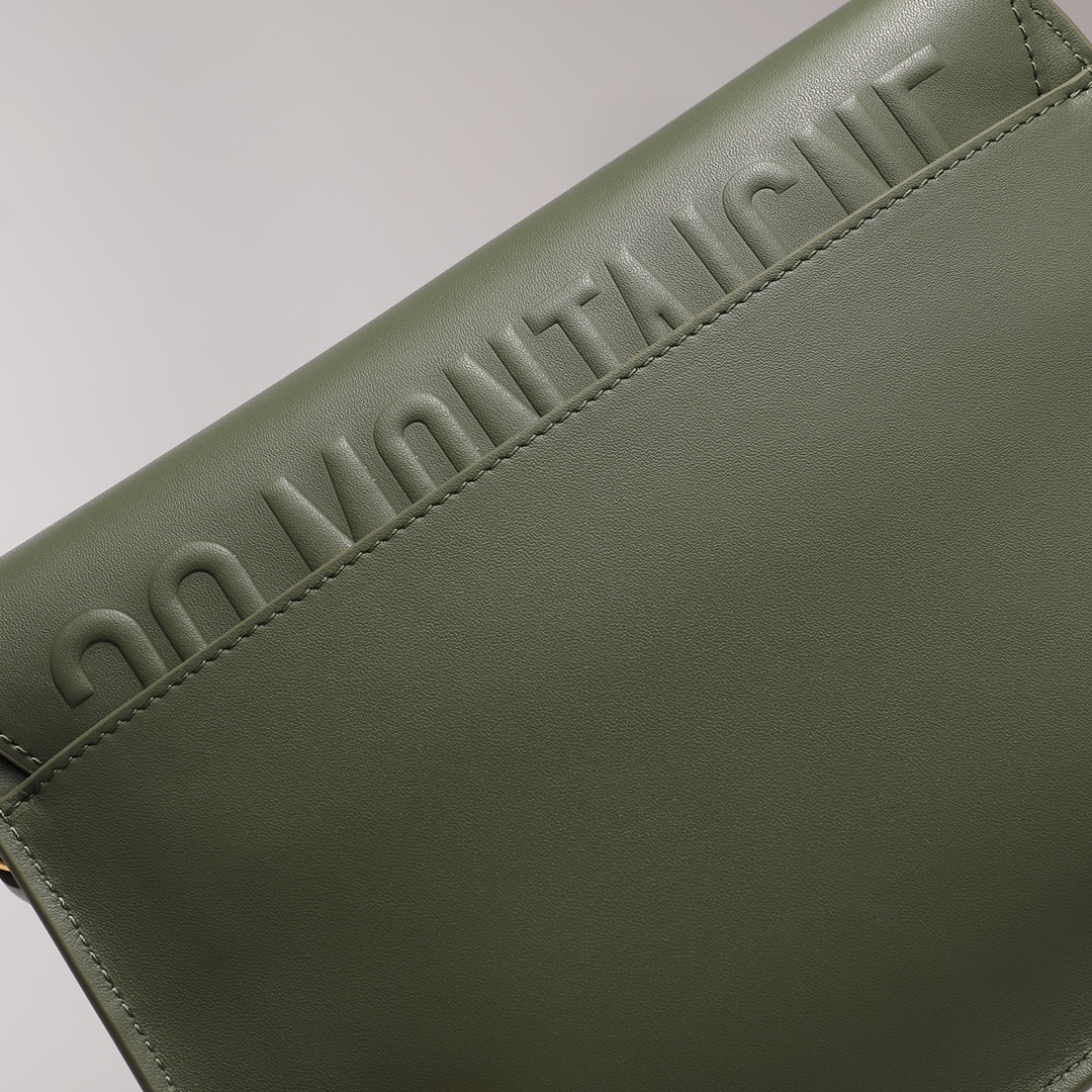 Dior Ladies Bag Bobby East-West 2020 Dark Green 22*17*6cm