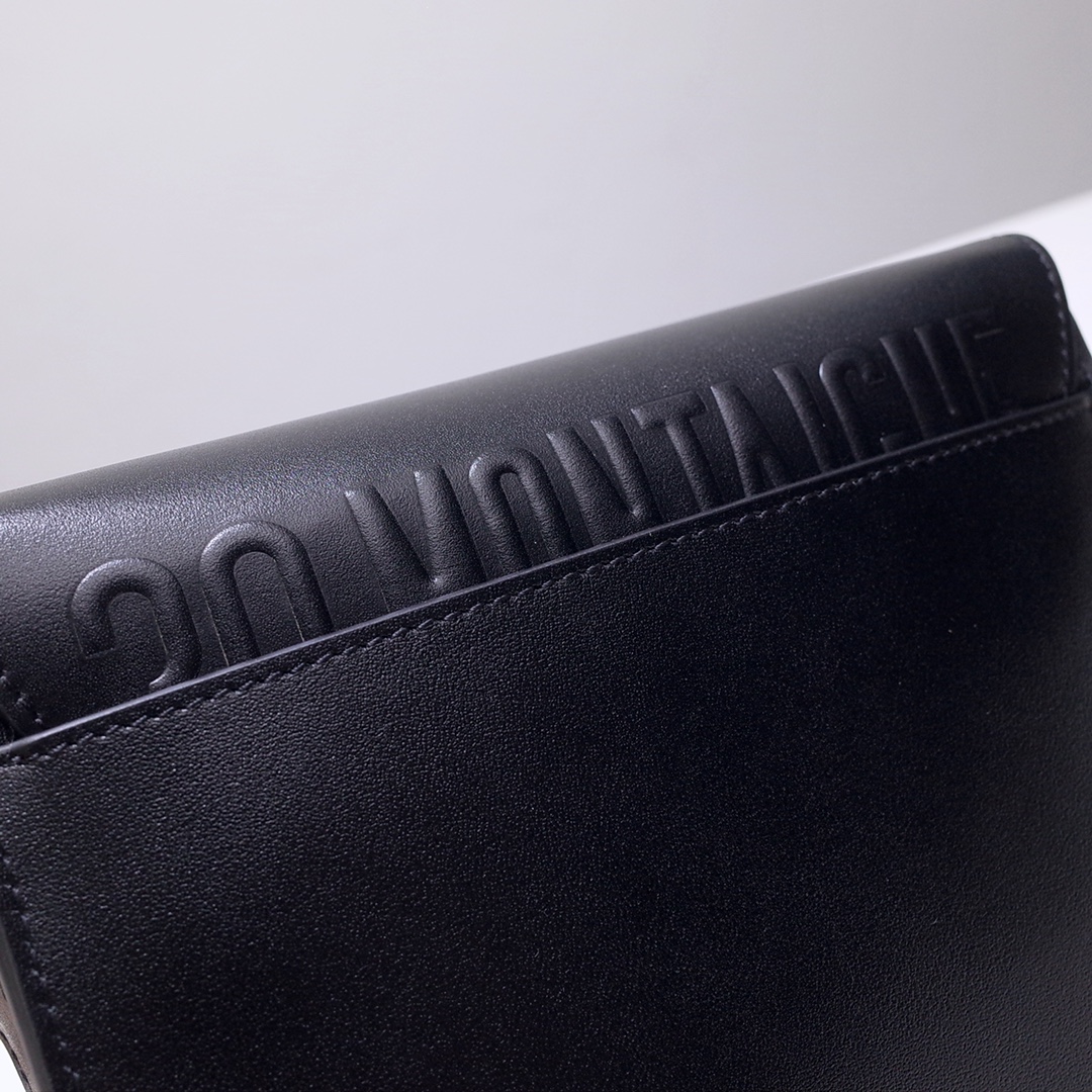 Dior Ladies Bag Bobby East-West 2020 Black 18*14*5cm