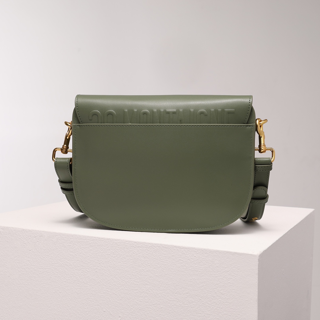 Dior Ladies Bag Bobby East-West 2020 Dark Green 22*17*6cm