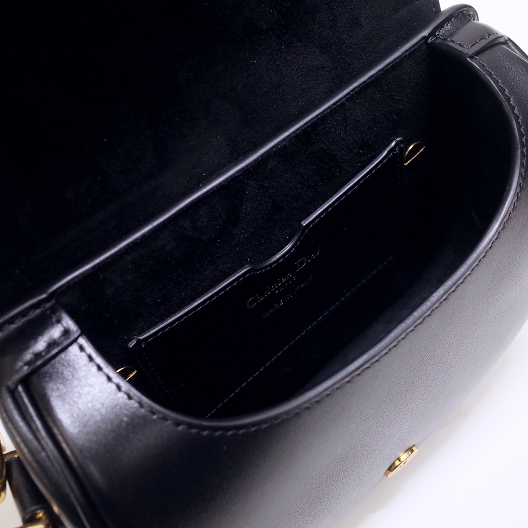 Dior Ladies Bag Bobby East-West 2020 Black 18*14*5cm