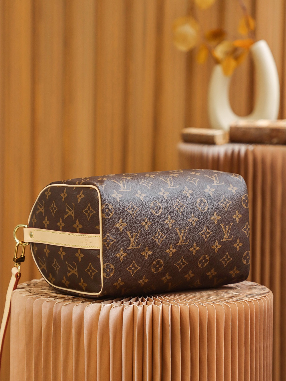 M41113 LV Speedy Bandoulière 25 Ladies Bag Monogram Canvas 25*19*15cm