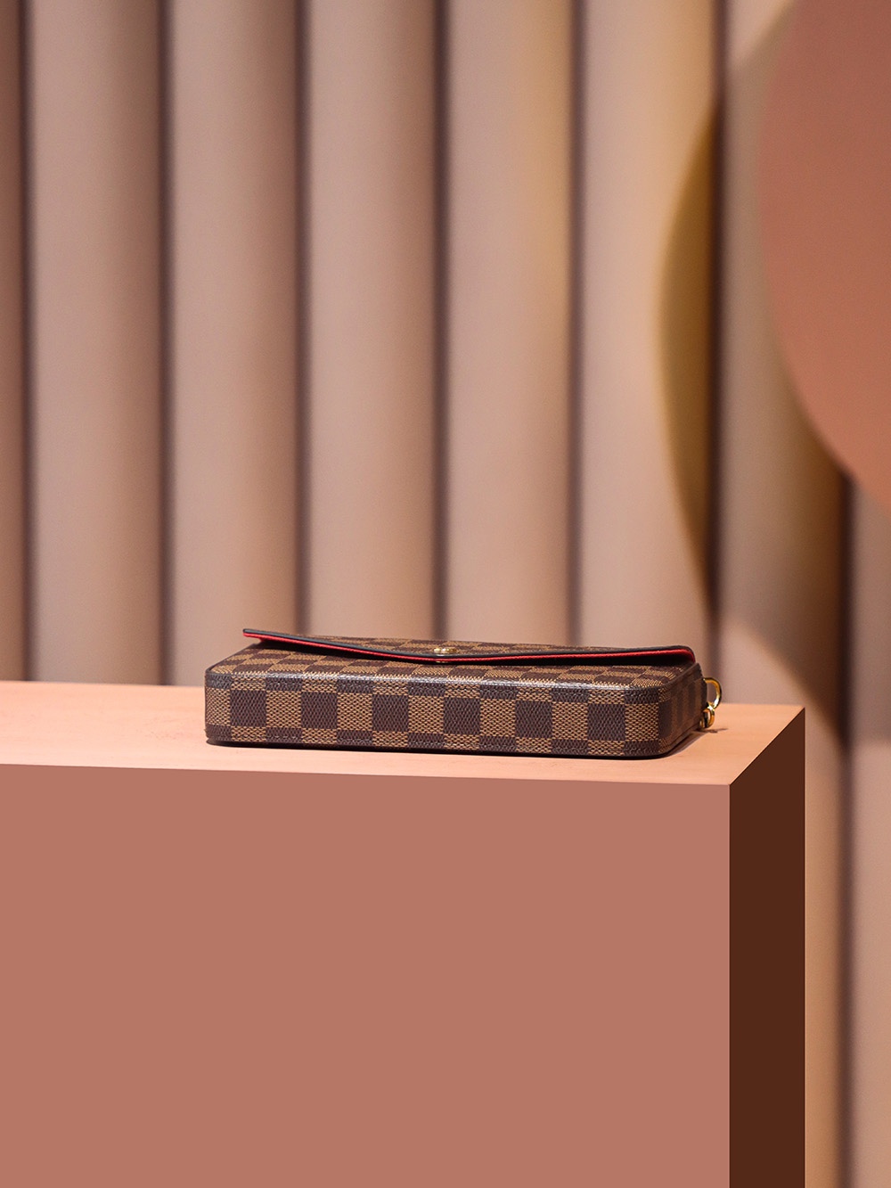 N40492 N63032 1V Pochette Félicie Ladies Bag Damier Ebene 21x12x3cm
