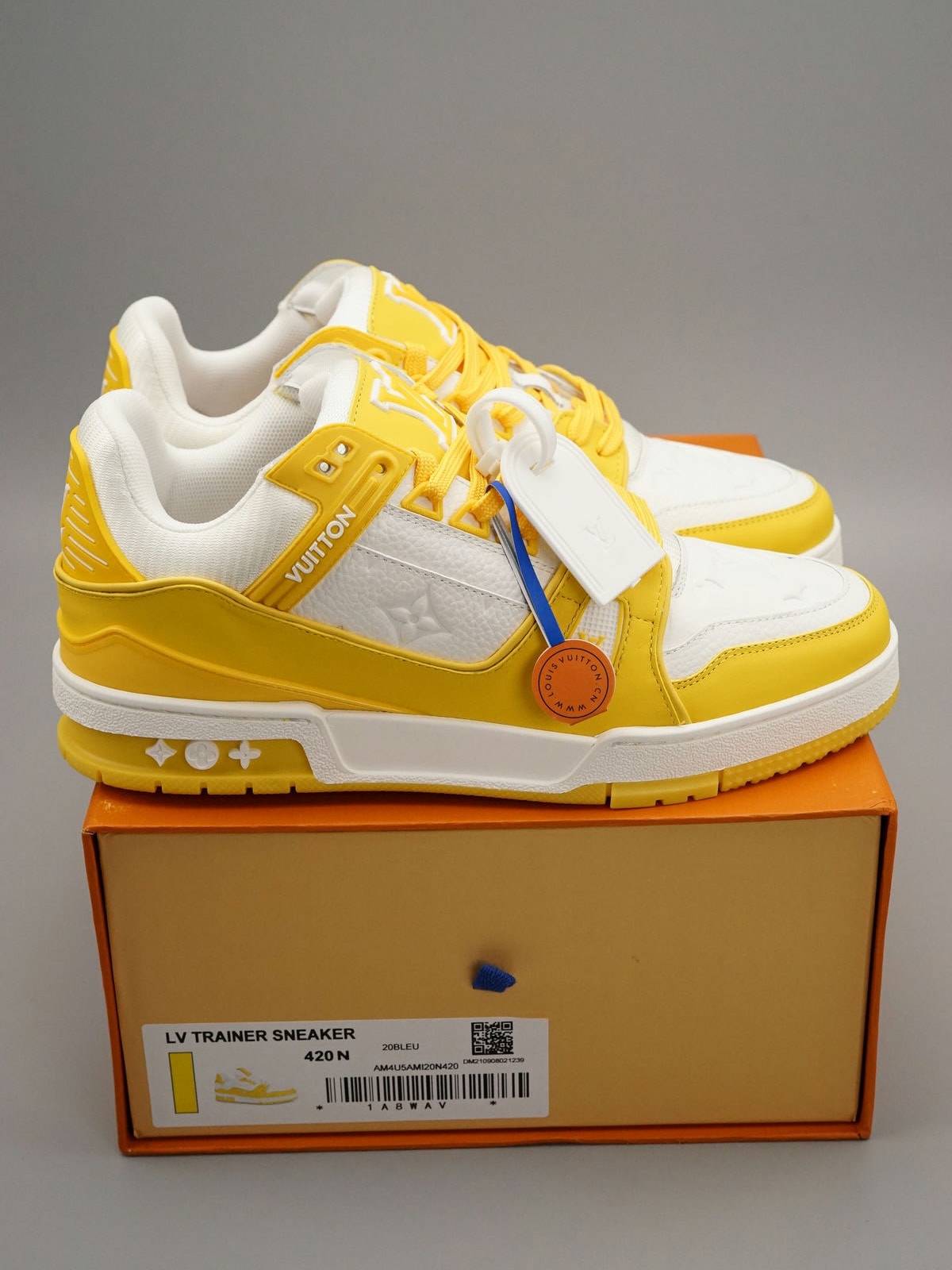 Lou1s Vuitton 1V Trainer Jaune 1AA6XV 36-45