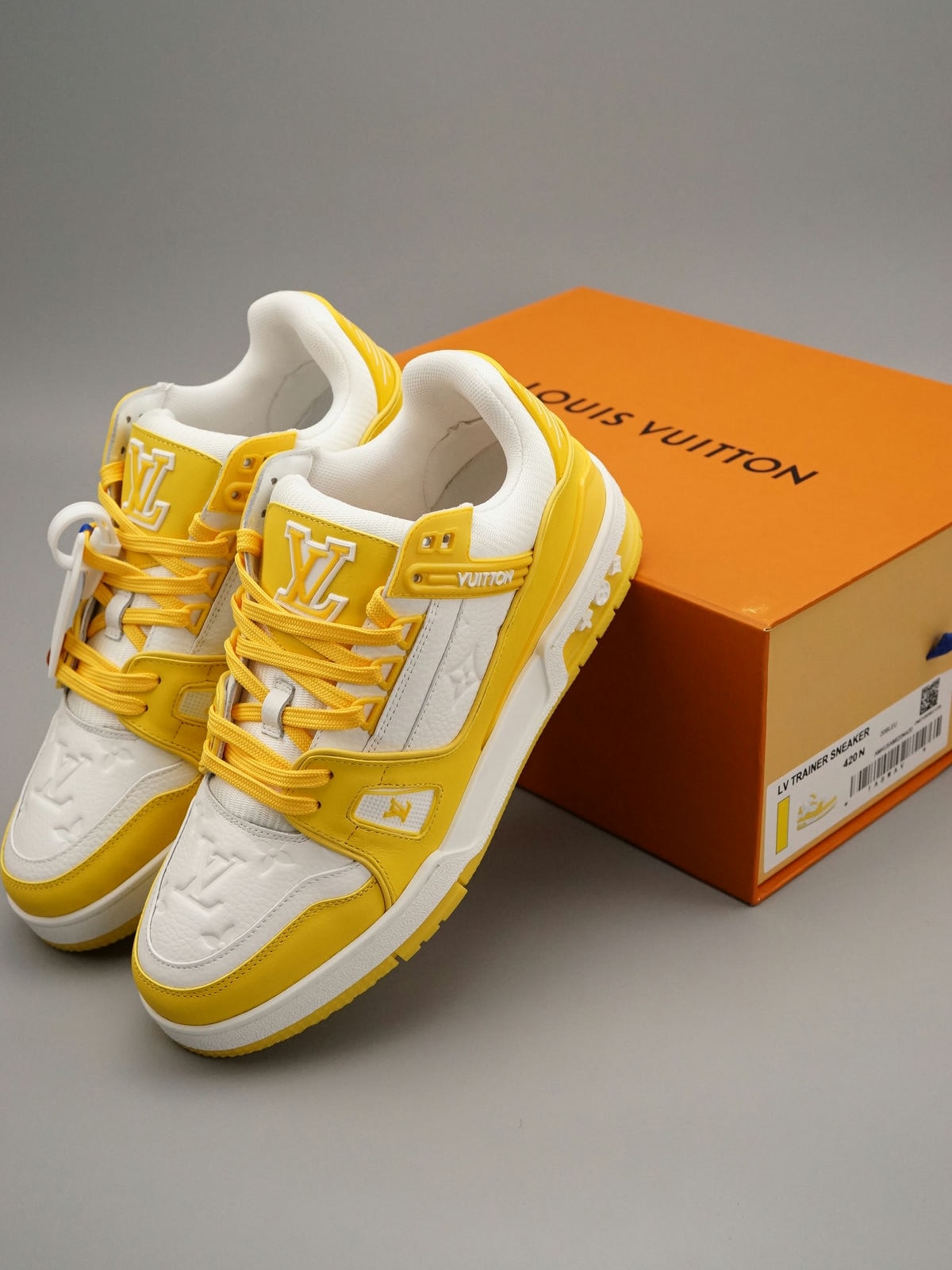 Lou1s Vuitton 1V Trainer Jaune 1AA6XV 36-45
