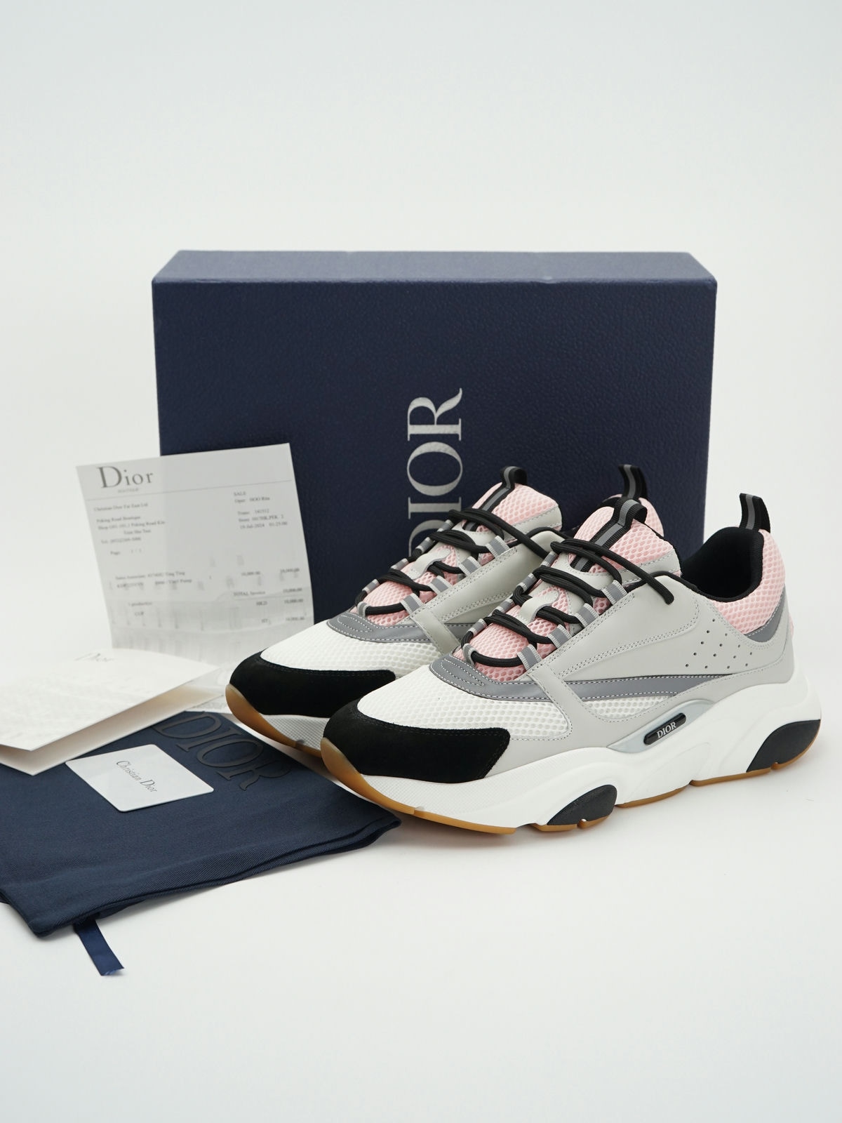 Dior B22 Sneaker Pink Grey