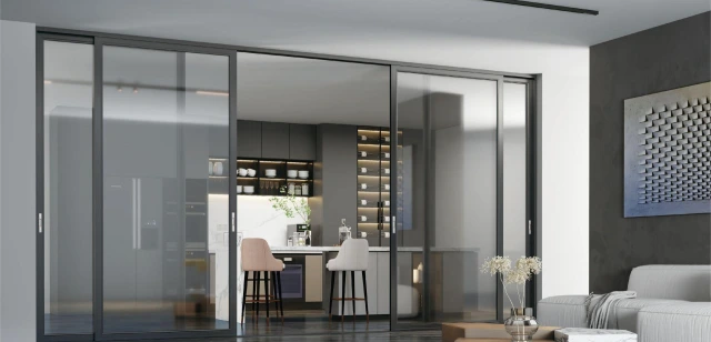 Aluminium sliding doors