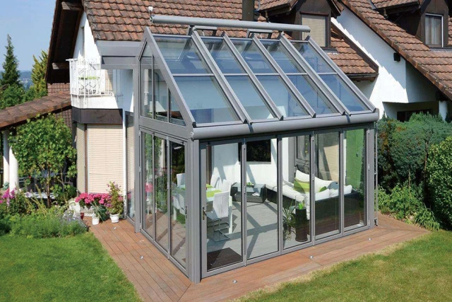 elegant sunroom