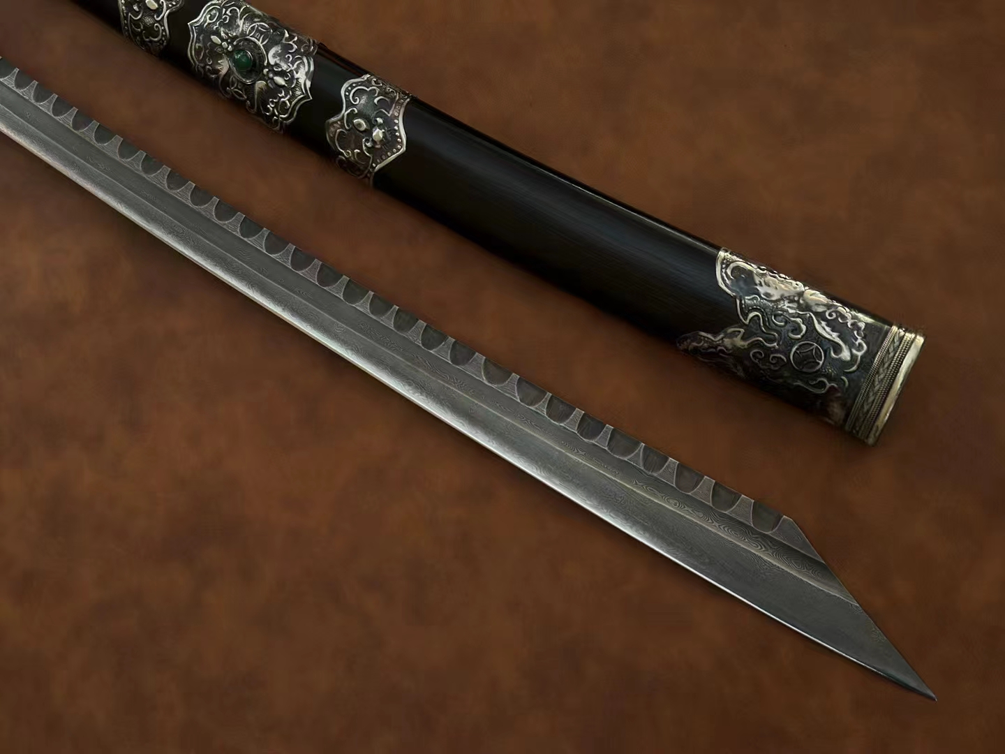 户撒精品收藏级别斩马刀—【康熙战刀】刀中之霸