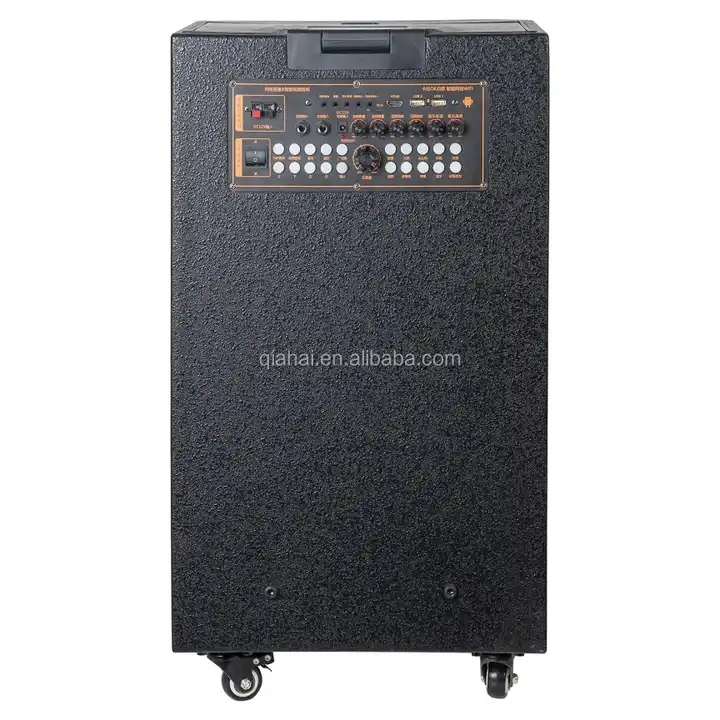 Touchscreen Series TQ12 Portable 8 12 Inch Two-way loudspeaker loaded with a 12 inch woofer and a 1 inch HF compression driver
