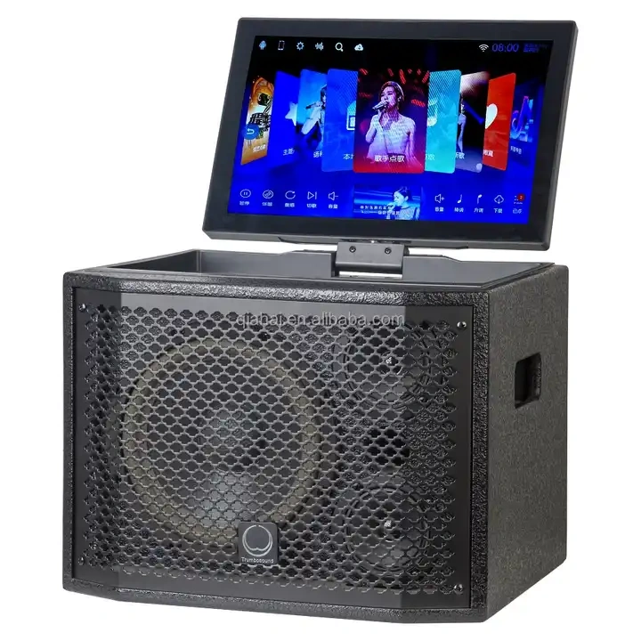 Touchscreen Series TQ08 Portable 8 12 Inch Two-way loudspeaker loaded with 1x8 inch woofer and 2x3 inch HF compression driver