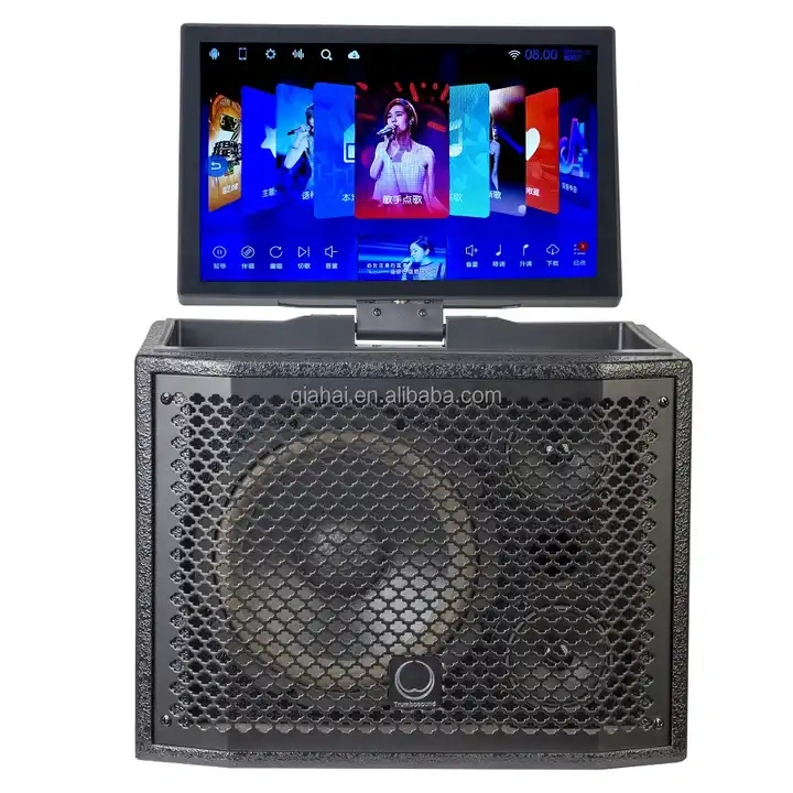 Touchscreen Series TQ08 Portable 8 12 Inch Two-way loudspeaker loaded with 1x8 inch woofer and 2x3 inch HF compression driver