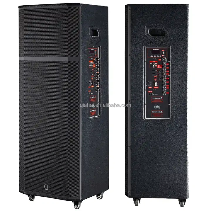 T215 Active Dual 15 inch portable speaker pro audio performance bluetooth usb music concert stage party school show speaker box
