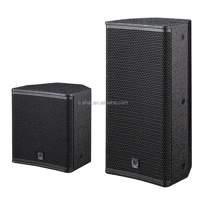 QIAHAI CT606 Double 6.5 inch Coaxial speaker rms 250w sound audio equipment dj show full range pa loudspeaker box