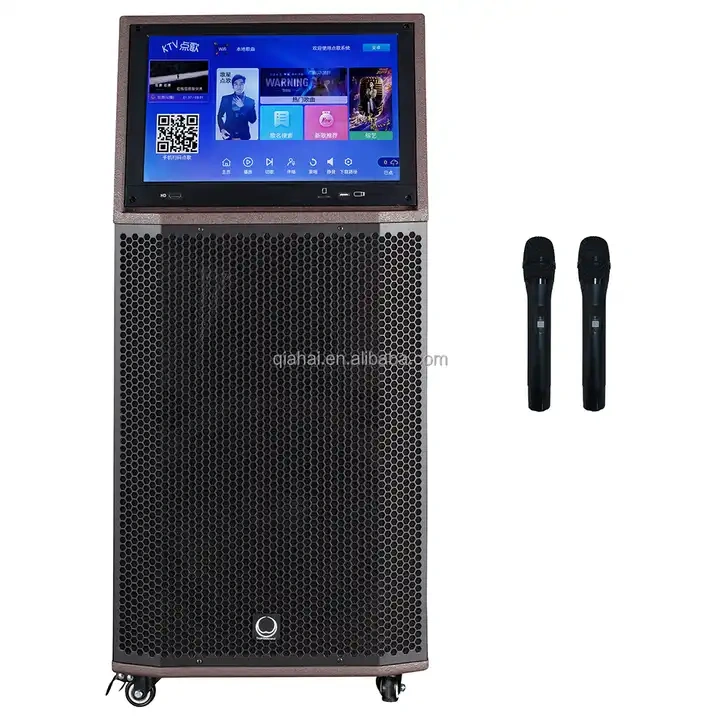 Touchscreen Active TS Series TS12 Stock 12 Inch Loudspeaker With Android System Wifi Bluetooth USB RMS 500W Portable KTV Speaker